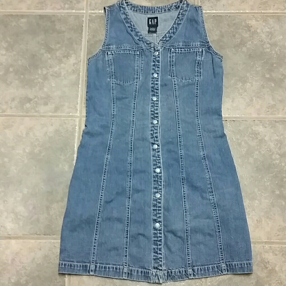 Gap jean dress